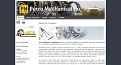 Desktop Screenshot of petromec.biz